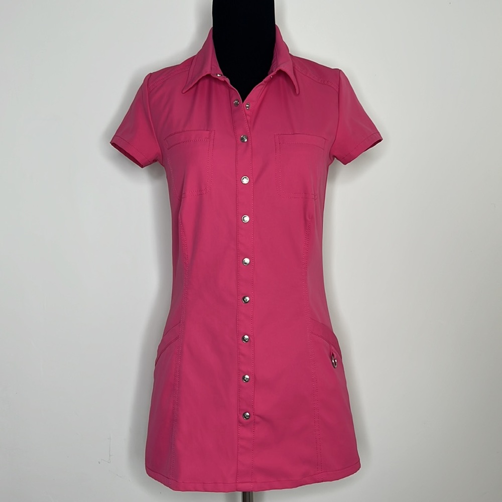 DAILY SPORTS BORN IN SWEDEN Pink Tennis Dress XS